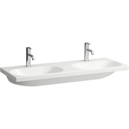 LAUFEN LUA double washbasin 120 x 46 cm with tap hole, without overflow H8140810001561