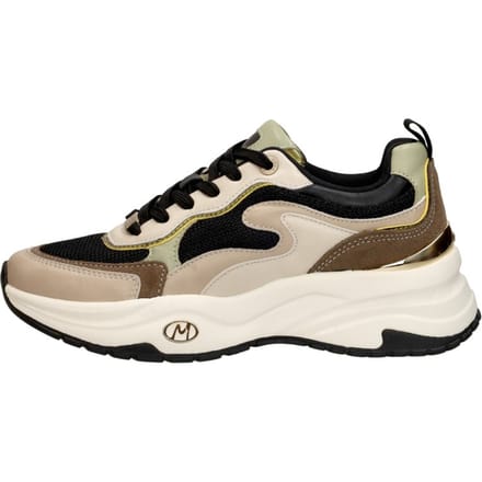 Mexx Sneaker Palma Ora Gebroken Wit/zwart - Dames - Maat 36