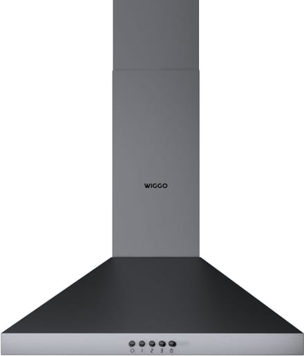 Wiggo WE-A530P(G) - Wandschouw Afzuigkap - 50cm - Grijs