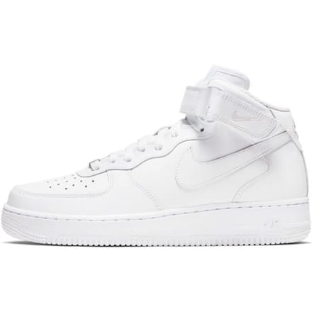 Nike Air Force 1 07 Mid Triple White Dames Sneakers DD9625-100 40.5 white