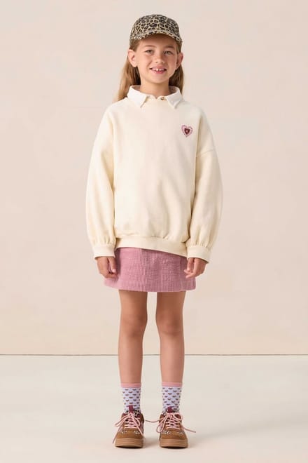 Sissy-Boy - Witte sweater met embroidery