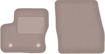 Beige veloursmatten voor: Ford Transit Connect bestelwagen (2013-2017)