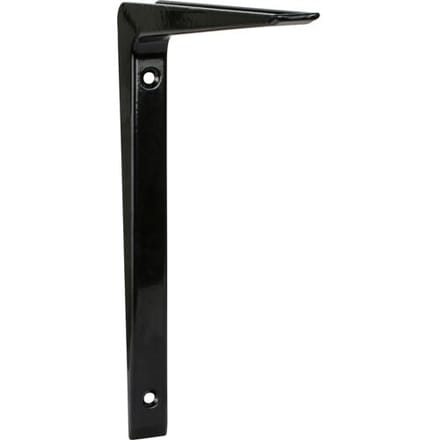 Plankdrager aluminium zwart
