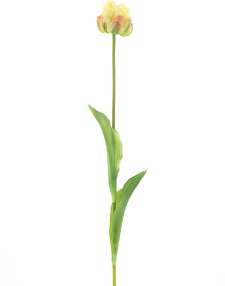 PSO Tulip spray Paris Sally lt yellow 79 cm kunstbloem Erutan Avon