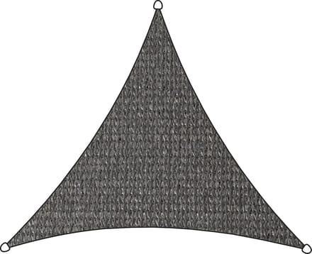 Livn Schaduwdoek Iseo HDPE - Driehoek - 3,6 m - Antraciet