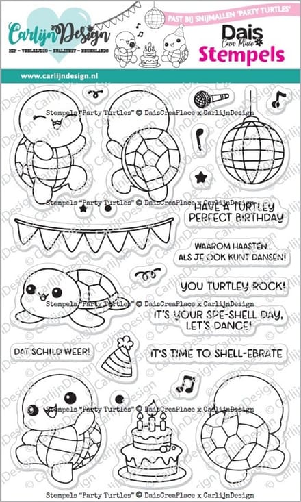 Stempels Party Turtles