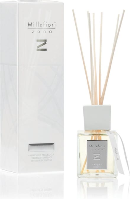 Millefiori Zona Geurstokjes 250 ml - Soft Leather