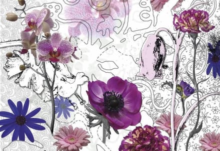 Fotobehang Purple