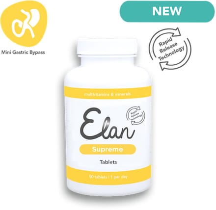 Mini Gastric Bypass - WLS Multivitaminen - Elan Supreme tabletten - 90 tabletten