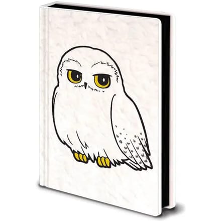 Harry Potter - Hedwig Fluffy - A5 Premium notitieboekje (Pluizig)