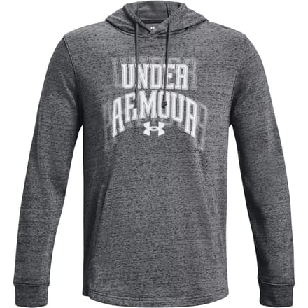 Under Armour Rival Terry Graphic Capuchon Grijs M Man