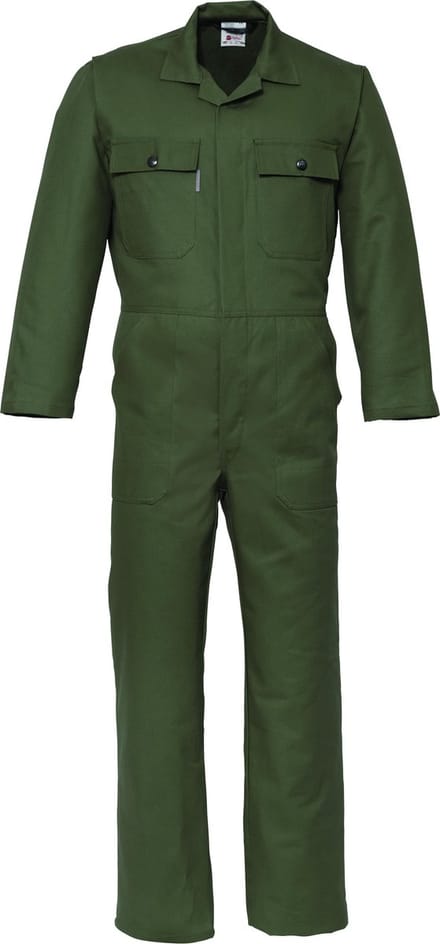 HAVEP Overall metalen knoop Basic 2163 - Olijfgroen - 60