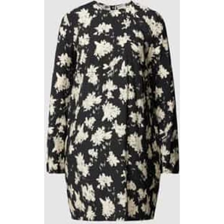 Mini-jurk met all-over print