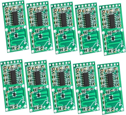 10 Stuks Bewegingssensor Module voor Microwave Radar Detectie