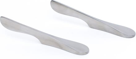 Bosign - Set met 2x Botermes - Smeermes met Zwevend Mesblad – RVS