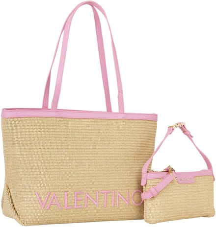 VALENTINO shopper schoudertas Maiam Shopping Bag Nat / Rosa beige