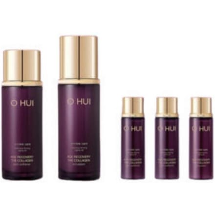 O HUI Ensemble Régénération Age Adoucissant pour la Peau 100ml + Émulsion 100ml Softener100ml+Emulsion100ml black