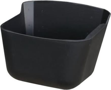 Vplast Voer/drinkbak 15 l Hoek-wand anti-mors en plug