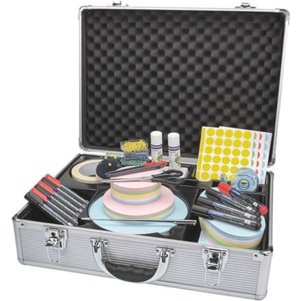 Magnetoplan Moderatie Case Compact - 47x17x34 cm (Bxtxh) - Grijs - met 2118 delen