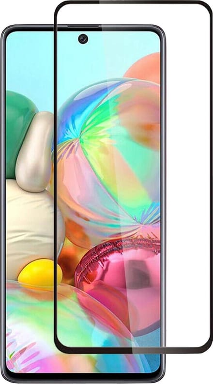 Screenprotector geschikt voor Samsung A71 - Full Glas PET Folie