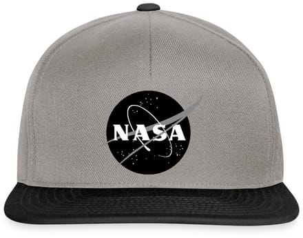 NASA zwart-wit klassiek logo Snapback cap