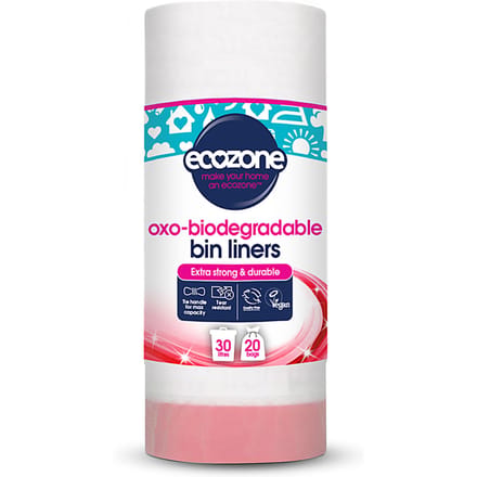 Ecozone Biologisch Afbreekbare Vuilniszakken 30L - 20 stuks