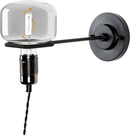 Zuiver Hazy Wandlamp - Zwart