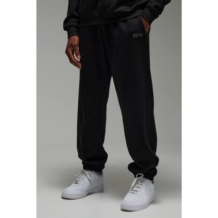Heren Actieve Oversized Jogger | Black | Size 2XL