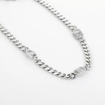 Bijoutheek Collier Goodlife Schakels Strass