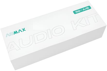 ASMAX S2 A/B Audio- en Microfoon Montagekit - Maat - Bluetooth Intercom