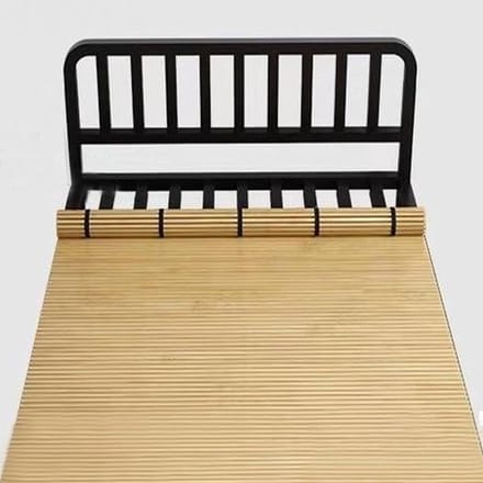 Bamboe Lattenmat - Bedbodem Rollatten - Matras Ondersteuning - Natuurlijk Bamboe Materiaal - 05 x 12 m - Natuurlijk