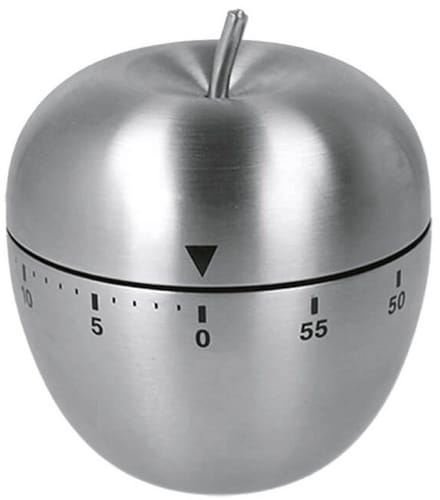 Metaltex Rvs Timer Appel 60 Minuten