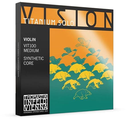 Thomastik Infeld VIT-100 violin string set 4/4, synthetic core