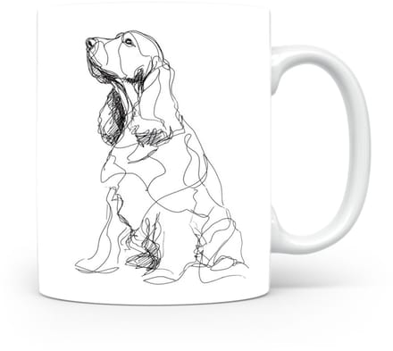 Beker Engelse Cocker Spaniel