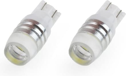 T10 - 5730 - 2 smd - met lens - 2 stuks