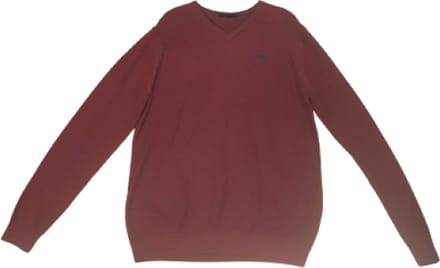 Vanguard - Trui - Mannen - Volwassenen - Bordeauxrood - Maat M