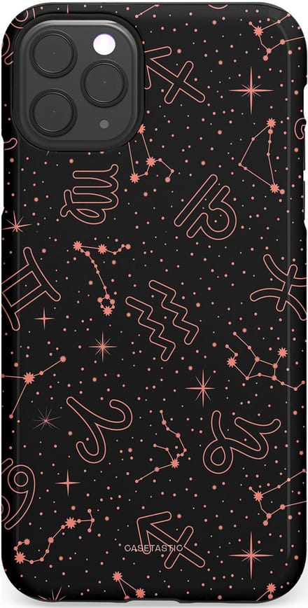 Casetastic hoesje geschikt voor Apple iPhone 11 Pro Max - Dubbellaagse bescherming - Astropuls - Fashion Case - Zwart