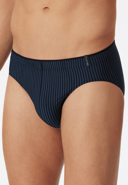 Supermini navy-zwart gestreept - Long Life Soft 10
