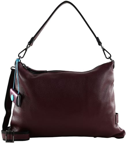 Gabs Leren schoudertas Filippa TG Pochette Chianti wijnrood