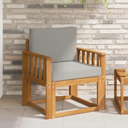 vidaXL - Buitensofa - Massief - Acacia - Hout - en - Polyester