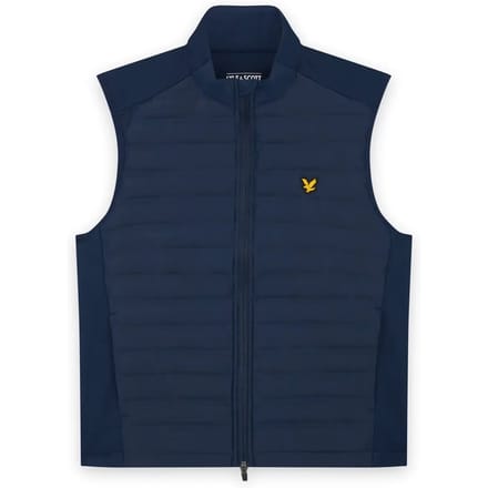 Volledige rits gilet Lyle & Scott Hybrid Quilted