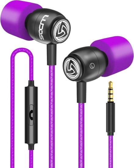 In-ear hoofdtelefoon met microfoon en volumeregeling - Perfect voor computer en laptop