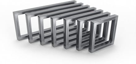 Wastafelhouder Set - Ondersteuning Plaat - Badkamer Installatie - Zware Lastdrager - 35 cm Diep - Blanke Lak