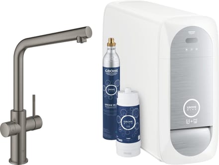 GROHE Blue Home Duo Starterkit - Keukenkraan met koeler, filter en CO2 - WIFI en Bluetooth