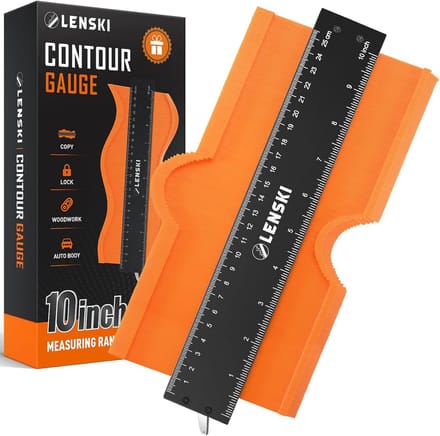 Contourmeter met Vergrendeling - Precisie Contoursjabloon voor Maatwerk Projecten