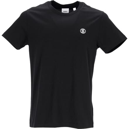 Burberry Logo Geborduurd T-Shirt
