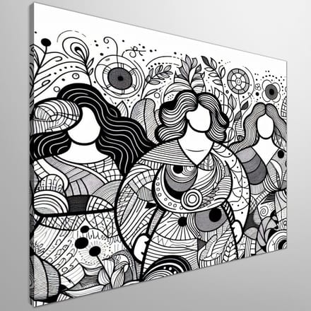 Kunstprint | Wanddecoratie | Canvas | 30 × 30 cm