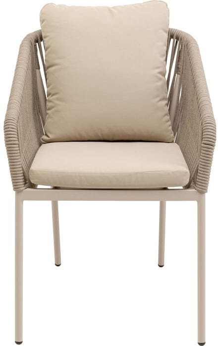 Tuinstoel met armleuningen Cyprus beige Kare Design