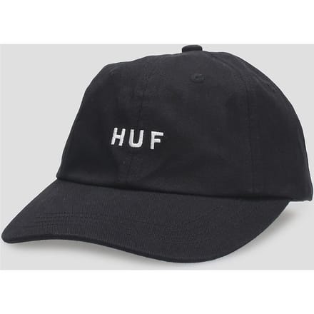 Huf Set Og Curved Visor 6-panel Pet - Black