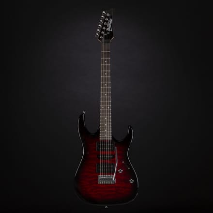 Ibanez GRX70QA‑CA – GIO Series Elektrische Gitaar – Candy Apple – HSH Pickups